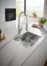 Кухонная мойка стальная Grohe K700U, 54x44 (31574SD0)