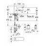 Cмеситель для умывальника Grohe Euroeco Cosmopolitan, инфракрасный, хром (36271000)