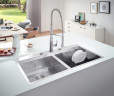 Кухонная мойка стальная Grohe K800, 102x56 (31585SD0)