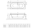 Ванна акрилова Excellent Oceana, 170x75 (WAEX.OCE17WH)