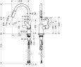 Змішувач для кухні Hansgrohe Focus S, одноважільний, хром (31815000)