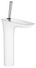 Cмеситель для умывальника Hansgrohe PuraVida, джойстик, белый (15081400)