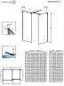Душевая стенка Radaway Walk-In Modo New III 65 (389065-01-01)