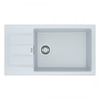 Кухонная мойка гранитная Franke SID 611, 78x43, белый (114.0497.982)