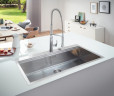 Кухонная мойка стальная Grohe K800, 102x56 (31586SD0)