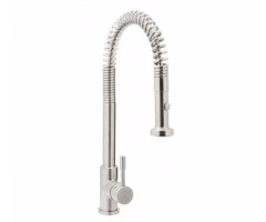 Смеситель для кухни Genebre Inox, однорычажный, нерж.сталь (65207 18 60 66)