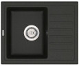 Кухонная мойка гранитная Vankor Lira, 55x45, черный (LIRA LMP 02.55 BLACK)