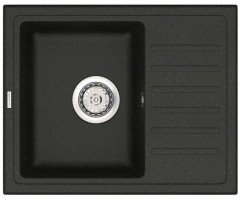 Кухонная мойка гранитная Vankor Lira, 55x45, черный (LIRA LMP 02.55 BLACK)