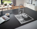 Кухонная мойка стальная Grohe K800, 56x52 (31583SD0)
