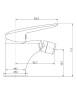 Змішувач для біде Imprese Praha, одноважільний, хром (40030 NEW)