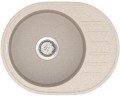 Кухонна мийка гранітна Vankor Lira, 57x45, бежевий (LIRA LMO 02.57 BEIGE)