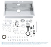 Кухонная мойка стальная Grohe K800, 85x56 (31584SD0)