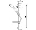 Душевой гарнитур KFA Armatura Jupiter (841-324-00)