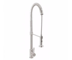 Смеситель для кухни Genebre Inox, однорычажный, нерж.сталь (65211 18 60 66)