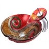 Умывальник накладной Kraus Copper Snake, 43 (GV-620-17MM)