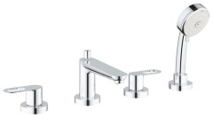 Змішувач для ванни Grohe BauLoop, двовентильний, хром (2511900A)