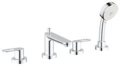 Змішувач для ванни Grohe BauLoop, двовентильний, хром (2511900A)