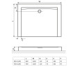 Душевой поддон Excellent Forma, 120x80 (BREX.FOR128WHC)