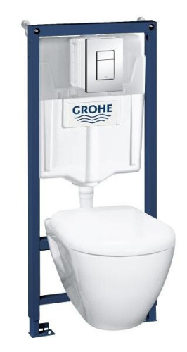 Комплект: Унітаз із системою інсталяції Grohe Solido Perfect (39186000)