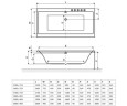 Ванна акрилова Excellent Pryzmat, 160x75 (WAEX.PRY16WH)
