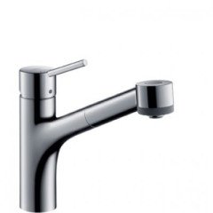 Смеситель для кухни Hansgrohe Talis S, однорычажный, хром (32841000)
