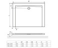 Душовий піддон Excellent Forma, 120x80 (BREX.FOR128WHN)