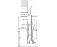Душевая система Tres Shower Technology (9286307)