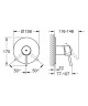 Cмеситель для душа Grohe Concetto, однорычажный, хром (24053001)