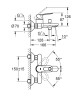 Смеситель для ванны Grohe BauLoop, однорычажный, хром (23603000)
