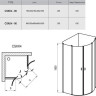 Душевая кабина Ravak Chrome CSKK4, 90x90 (3Q170C00Z1)