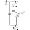 Душевой гарнитур Kludi A-Qas 3S (6573005-00)