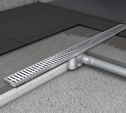 Душевой канал (трап) Aco ShowerDrain C-line, 78 (408744)