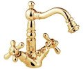 Змішувач для біде Emmevi Deco Old, двовентильний, золото (OR12614R)
