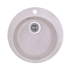 Кухонная мойка гранитная Cosh, 47x47, ваниль (COSHD47K800)