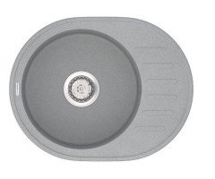 Кухонная мойка гранитная Vankor Lira, 57x45, серый (LIRA LMO 02.57 GRAY)