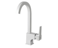 Смеситель для кухни Newarc Aqua, однорычажный, белый (941881W)