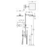 Душевая система Tres Shower Technology (9288563)