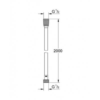 Душовий шланг Grohe Silverflex, 200 (27137000)