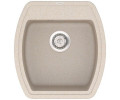Кухонна мийка гранітна Vankor Norton, 51x48, бежевий (NORTON NMP 01.48 BEIGE)