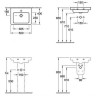 Умивальник підвісний Villeroy&Boch Subway 2.0, 50 (73155001)