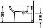 Біде підлогове Duravit D-Code (22411000002)