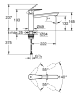 Смеситель для кухни Grohe BauEdge, однорычажный, хром (31693000)