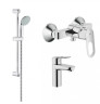 Комплект смесителей 3 в 1 Grohe Bau Loop, хром (UA123220S0)