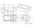 Умывальник подвесной Fancy Marble Martina, 50 (5305101)