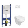 Комплект: Унитаз Kolo Idol + Инсталляция Geberit Duofix + Клавиша Delta 11 (M1310002U+458.126.00.1+115.120.11.1)