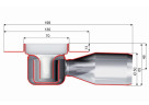 Душевой канал (трап) Aco ShowerDrain C-line, 88 (408724)