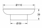 Мильниця Grohe Essentials (40368001)