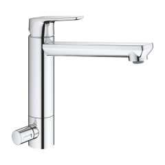Смеситель для кухни Grohe BauEdge, однорычажный, хром (31696000)