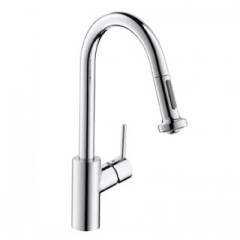 Смеситель для кухни Hansgrohe Talis S2 Variarc, однорычажный, хром (14877000)