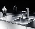 Смеситель для кухни Blanco Linee-S, однорычажный, хром (517591)